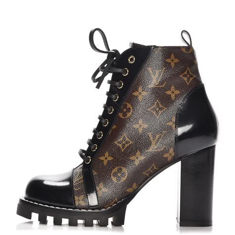 cheap black patent louis vuitton boots|louis vuitton ankle boots black.